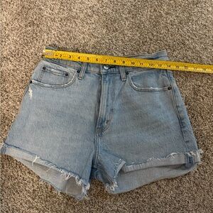 Abercrombie & Fitch Light Blue Jean Shorts